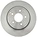 ACDelco Silver 18A705A (19287245) Non-Coated Rear Disc Brake Rotor