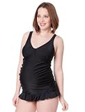 Motherhood Maternity: Halter Maternity One Piece Swimsuit