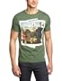 JACK & JONES Herren T-Shirt Slim Fit 12060927 TRAIL TEE S/S ORG, Gr. 52 (L), Gr�n (GREENER PASTURES)