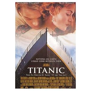 TITANIC Di Caprio MOVIE POSTER (Size 24