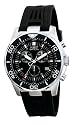 Invicta Men's II Collection Racing Sport Chronograph Stainless Steel and Black Rubber Watch #5382