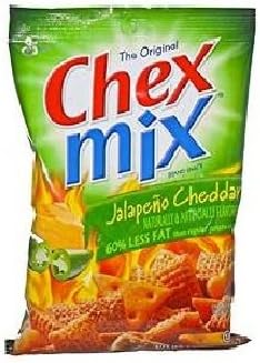 Jalapeno Cheddar Chex Mix Peg Bag - 3.75 oz. Bag - 16 ct.