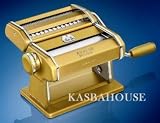 Review Atlas Marcato 193G Wellness Deluxe / Pasta Machine - Designer Deluxe Atlas Wellness Pasta Machine - Gold
