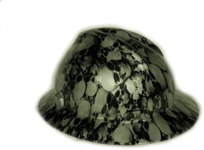 TNTLiDZ Skullz, Skulls Custom Fiberglass Full Brim Hard Hat
