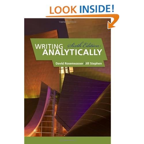Writing Analytically