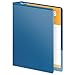 Wilson Jones Heavy Duty Round Ring View Binder with Extra Durable Hinge, 1.5 Inch, Customizable, PC Blue (W363-34-7462)