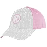 NFL Women's Fan Gear Team Color Slouch Adjustable Hat - EQ57W (Pittsburgh Steelers, One Size Fits All)
