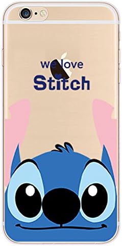 iPhone 6 6S / iPhone 6 6S Plus, New Cute Ultra Slim Case Cover, Disney, Despicable Me Minions, Zootopia, Cute Protection Skin Case Cover for iPhone (iphone 6 6s (4.7 inch ), Disney - Stitch)
