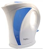 TOOL-GENIUS® WHITE 1.7 LITRE 2000W CORDLESS KETTLE FAST BOIL ELECTRIC JUG WASHABLE FILTER NEW