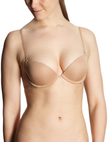 Calvin Klein Underwear Damen BH/ Push-up  F3134E Envy Push Up, Gr. 80B, Hautfarben (20N Ba Preisvergleich
