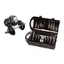VIP 40lb Chrome Dumbbell Set w/ Case