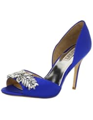 Shoes: Badgley Mischka Womens Nikki DOrsay Pump,Royal Blue,8.5 M US - Badgley Mischka