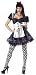 California Costumes Womens Malice In Wonderland Gothic Maid Adult Holiday Costume Dress - S - Black/White