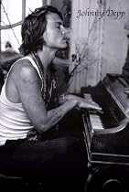 Johnny Depp Poster ~ Playing Piano ~ Exclusive U.K. Import ~ 24x36"