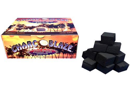 Charcoblaze Hookah Charcoal 108 Pieces Large Coconut