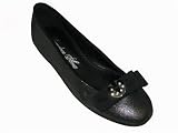 CANDACE ANG Flat w/ Detachable Bow Pin in Black Star