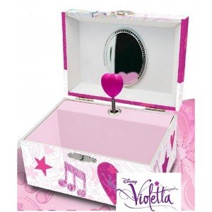 Cofanetto portagioielli Violetta Disney con musica