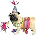 Pugnacious Party Pug Figurine