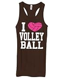 I Heart Volleyball Racerback Tank