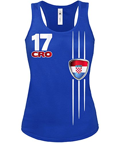 KROATIEN FANSHIRT FUSSBALL 4300(TT-F-B) Gr. XL