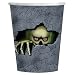 Give your guests a good cackle, then serve your favorite witchs brew in these spooky cups. Package includes 8 paper Halloween party cups; 9 fl. oz.