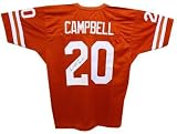 Earl Campbell Signed Autographed Texas Longhorns Jersey Jsa #se13563 - Autographed College Jerseys