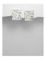 CZ Earrings In 92.5 Sterling Silver