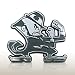 University of Notre Dame Leprechaun Chrome Car Emblem