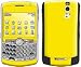 Solid State Yellow Color Protective Skin Decal Sticker for Blackberry Curve 8330 Cell Phones