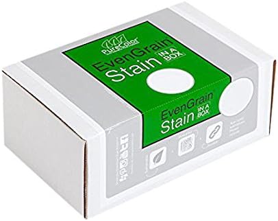 EvenGrain Stain Interior and Exterior Eco Wood Stain, charcoal, 1 quart Kit