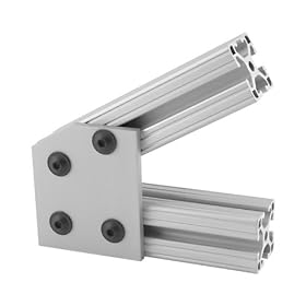 80/20 10 Series 4143 4-HOLE 30 DEGREE ANGLE JOINING PLATE
