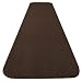 Skid-resistant Carpet Runner - Chocolate Brown - 12 Ft. X 27 In. - Many Other Sizes to Choose From