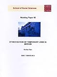 Ethnicisation of temporary jobs in Britain