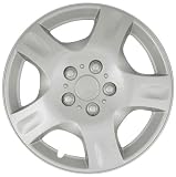 CCI IWCB942-15S 15 Inch Clip On Silver Finish Hubcaps - Pack of 4