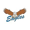 Eagles Cheer Cheek Decal 100-pk. - Blue
