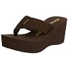 Rocket Dog Women's Crush Platform Thong Sandal,Tribal Brown,10 M