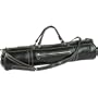 agoy Faux Leather Metropolitan Yoga Bag (Black)