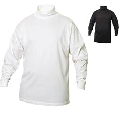 Rollkragen - Shirt, der Trend dieser Saison. Super Shirt in Schwarz oder Weiss zum Unterziehen oder auch zum �berziehen in den Gr�ssen S, M, L, XL oder XXL