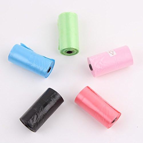 LSD Hot New Multi purpose Portable 20pcs Pet Cat Puppy Dog Waste Poo Poop Refill Pick Up Clean Travel Bags Random Color