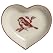 Red Bird Toile Tea Bag Caddy