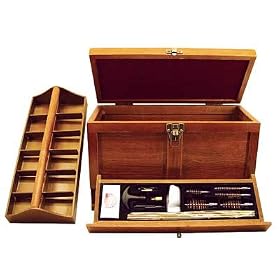 Gunmaster 17-pc. Universal Cleaning Kit with Wooden Toolbox by 
