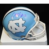 BSS - Cam Thomas (UNC Tarheels) Signed Autographed Mini Helmet (PSA/DNA COA)