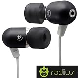 Radius Atomic Bass - Headphones ( ear-bud ) - black