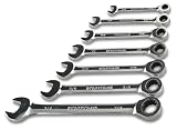 Great Neck® 7 - Pc. SAE Ratcheting Combination Wrench Set