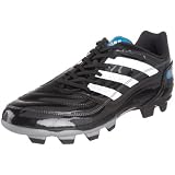 adidas Men's Predito X TRX FG Soccer Cleat,Black/Predator Running White Metallic/Cyan/Metallic Silver/Lead,10 M US