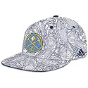 Nuggets adidas NBA Paisley Fitted Hat