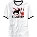 T-Shirt Ringer White  My Belgian Malinois Is Big In Japan  Dog