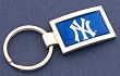New York Yankees Logo Curved Keychain
