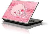 Skinit Cleveland Browns - Blast Pink Vinyl Skin for Generic 12in Laptop (10.6in X 8.3in)