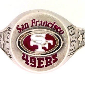 San Francisco 49ers Ring - NFL Football Fan Shop Sports Team Merchandise